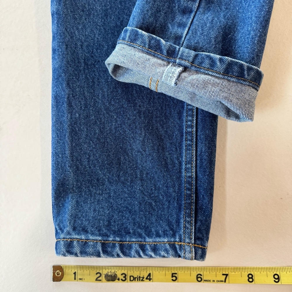 W27/28 L32 Jordache Vintage Classic Slimming Fit High Rise Tapered Leg Jeans - Picture 10 of 17